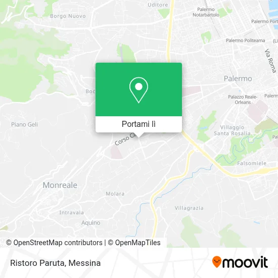 Mappa Ristoro Paruta