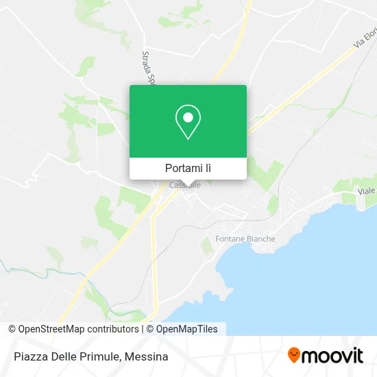Mappa Piazza Delle Primule