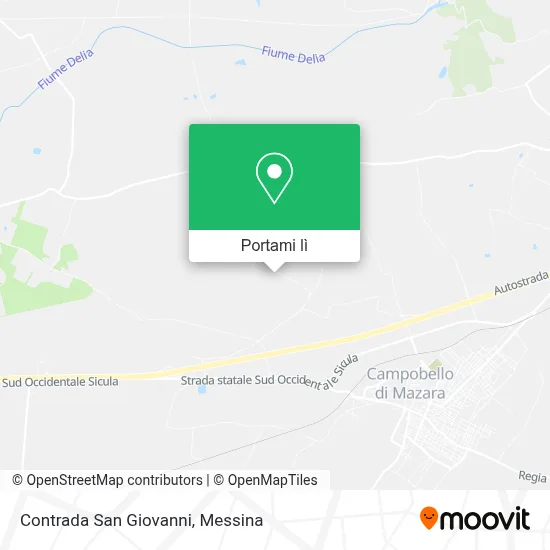 Mappa Contrada San Giovanni