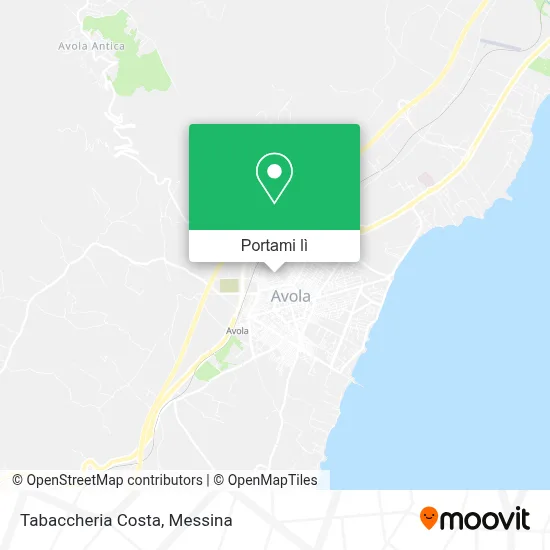 Mappa Tabaccheria Costa