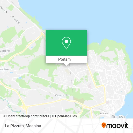 Mappa La Pizzuta