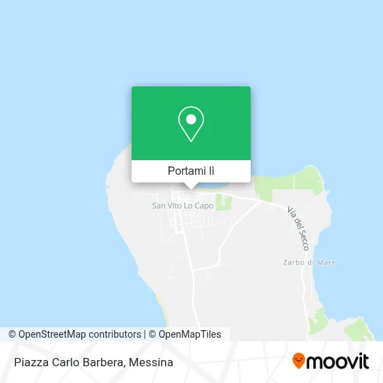 Mappa Piazza Carlo Barbera