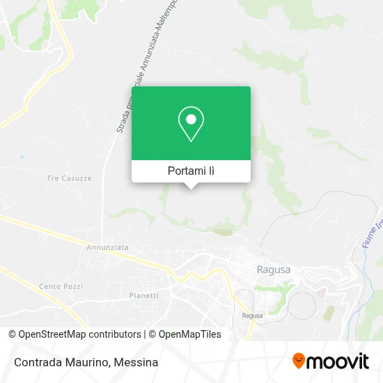 Mappa Contrada Maurino