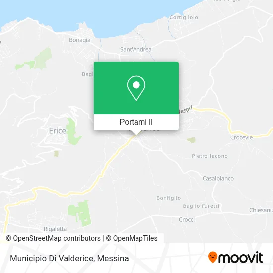 Mappa Municipio Di Valderice