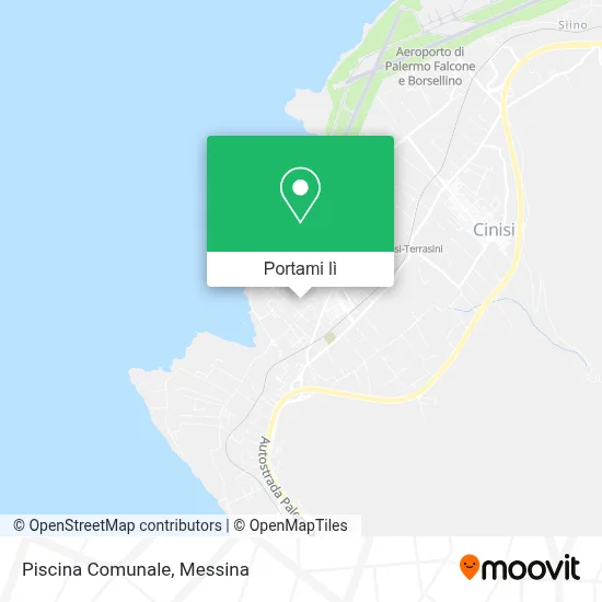 Mappa Piscina Comunale