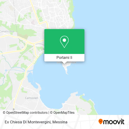 Mappa Ex Chiesa Di Montevergini