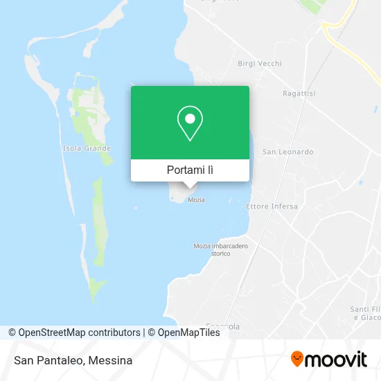 Mappa San Pantaleo