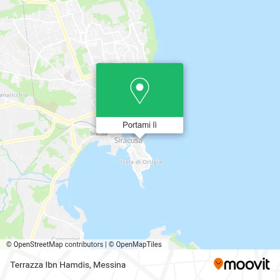 Mappa Terrazza Ibn Hamdis