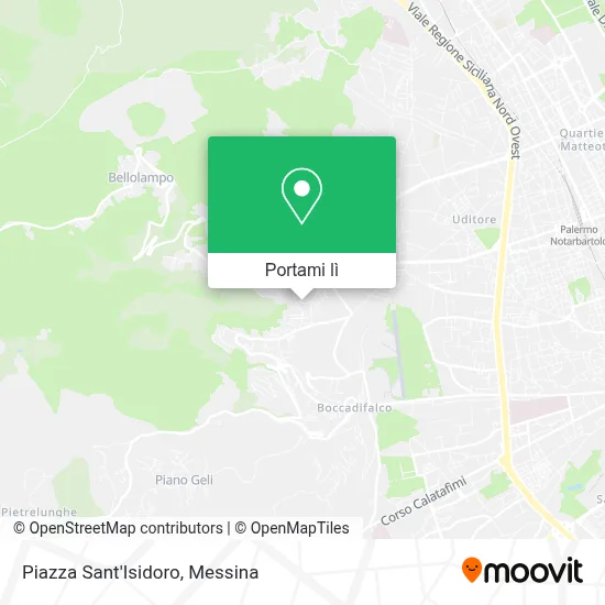 Mappa Piazza Sant'Isidoro