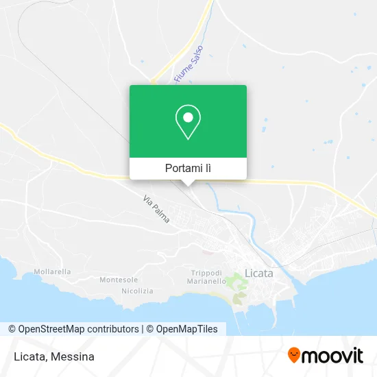 Mappa Licata