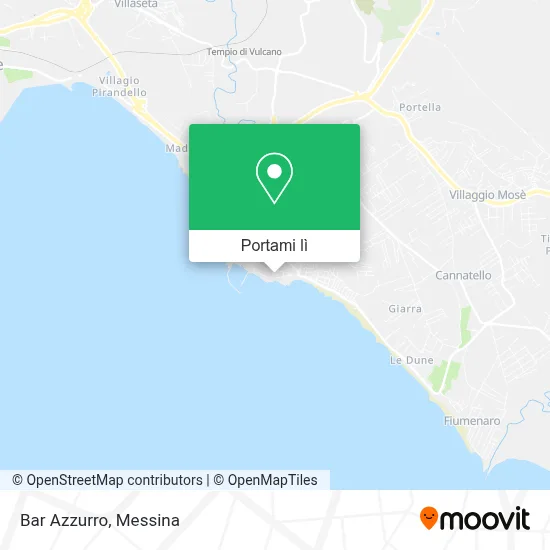 Mappa Bar Azzurro