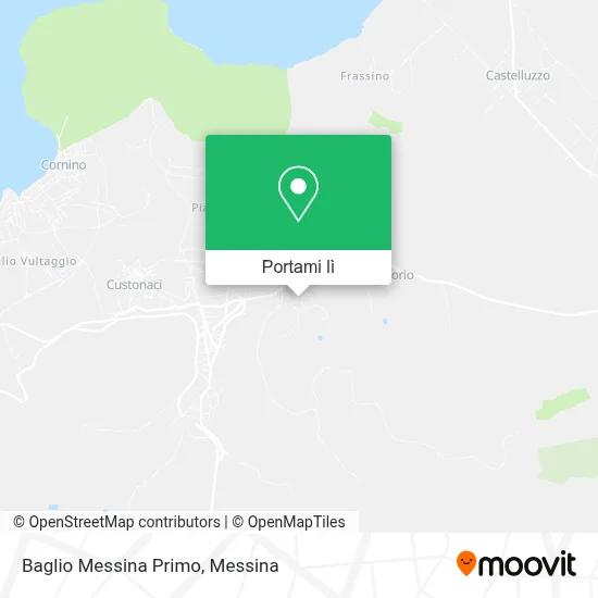 Mappa Baglio Messina Primo