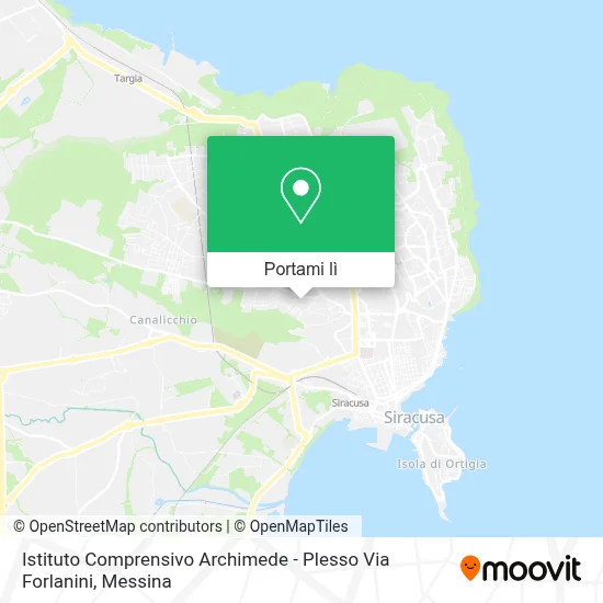 Mappa Istituto Comprensivo Archimede - Plesso Via Forlanini