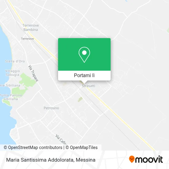 Mappa Maria Santissima Addolorata