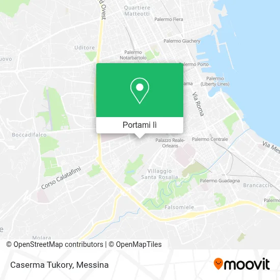 Mappa Caserma Tukory