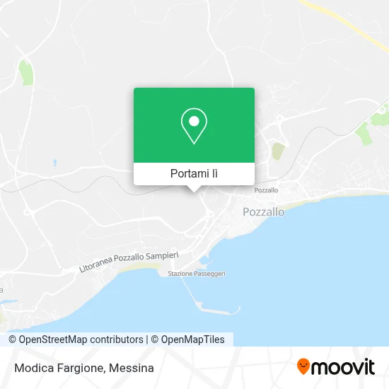 Mappa Modica Fargione