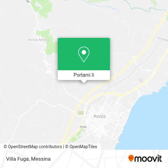 Mappa Villa Fuga