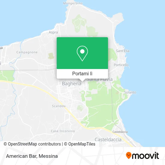 Mappa American Bar