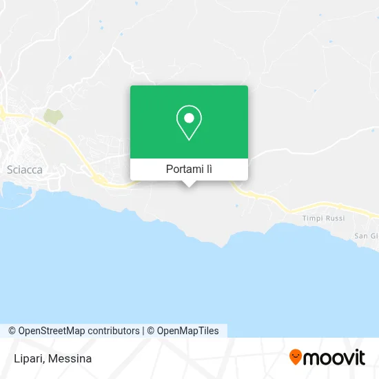Mappa Lipari