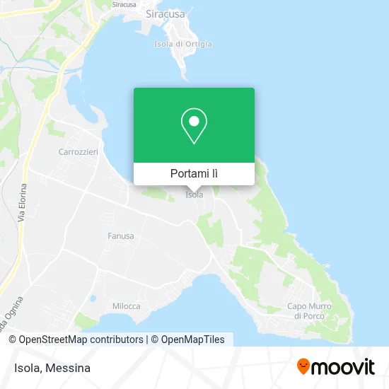 Mappa Isola