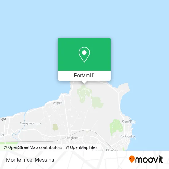 Mappa Monte Irice