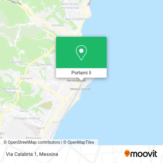 Mappa Via Calabria 1