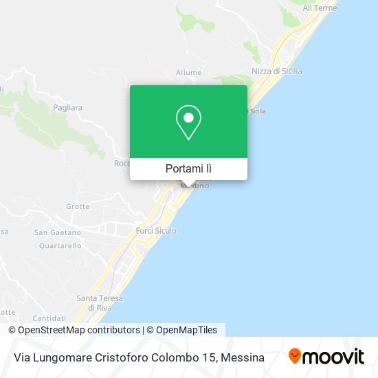 Mappa Via Lungomare Cristoforo Colombo 15