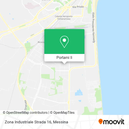 Mappa Zona Industriale Strada 16