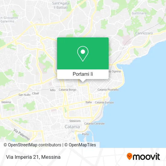 Mappa Via Imperia 21