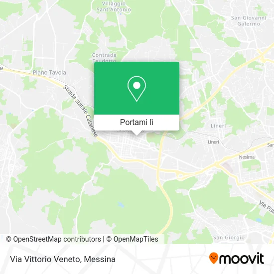 Mappa Via Vittorio Veneto