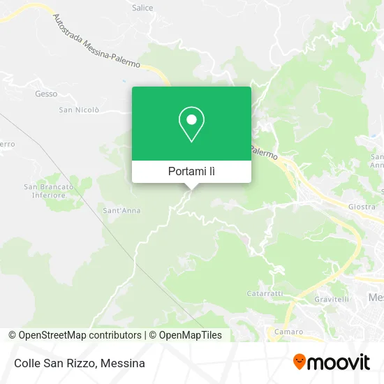 Mappa Colle San Rizzo