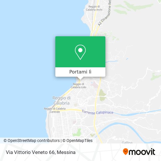 Mappa Via Vittorio Veneto 66