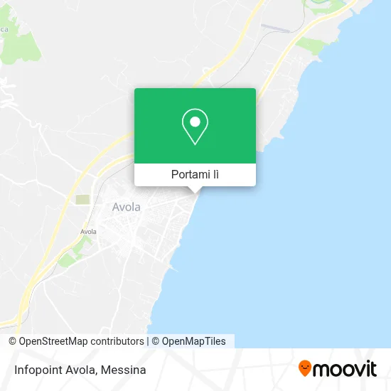 Mappa Infopoint Avola