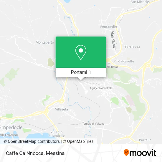 Mappa Caffe Ca Nnocca