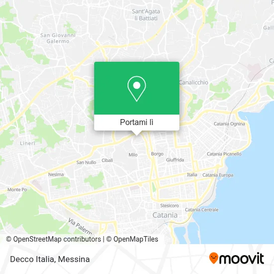 Mappa Decco Italia