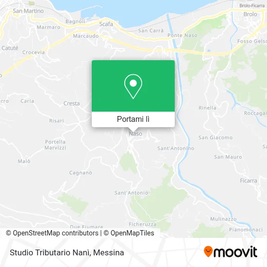 Mappa Studio Tributario Nanì