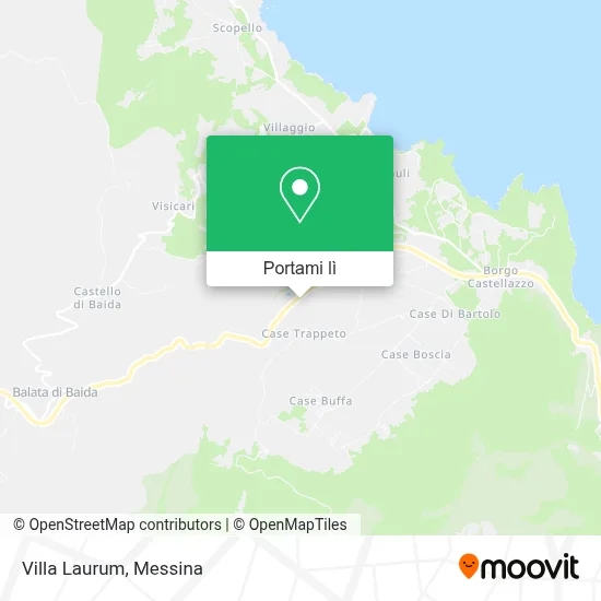 Mappa Villa Laurum