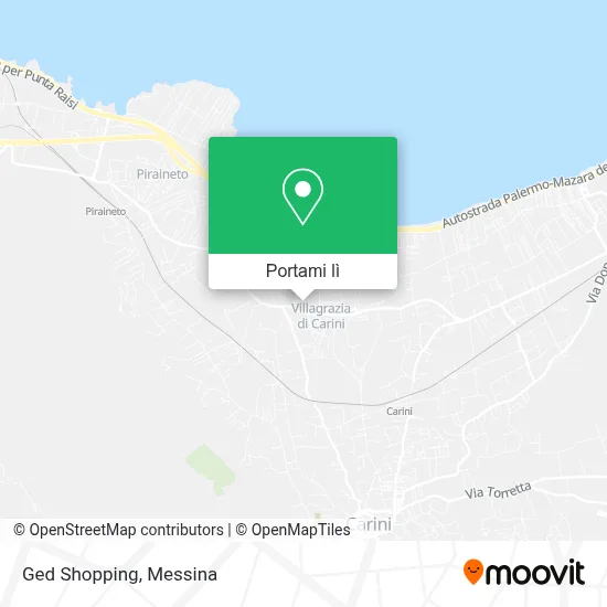 Mappa Ged Shopping