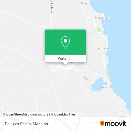 Mappa Palazzo Scalia