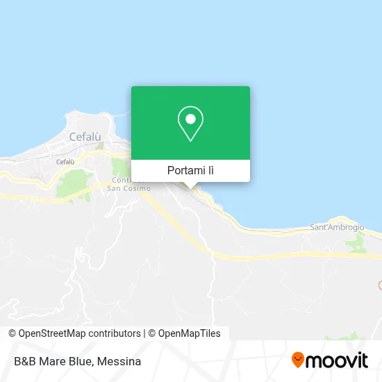 Mappa B&B Mare Blue
