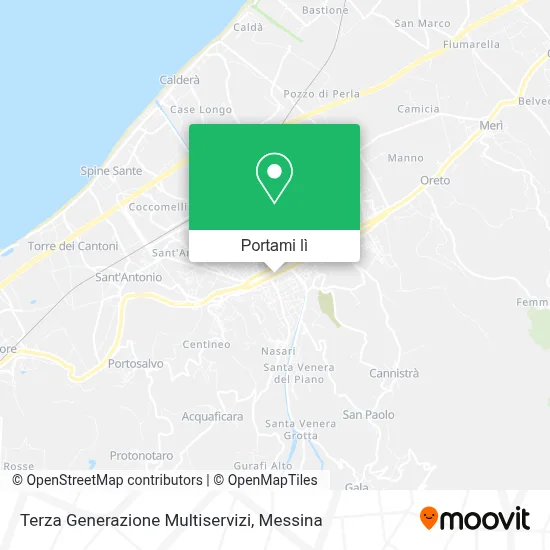 Mappa Terza Generazione Multiservizi