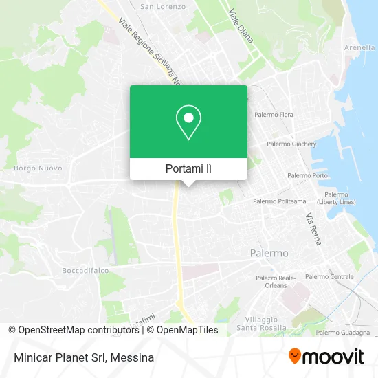 Mappa Minicar Planet Srl
