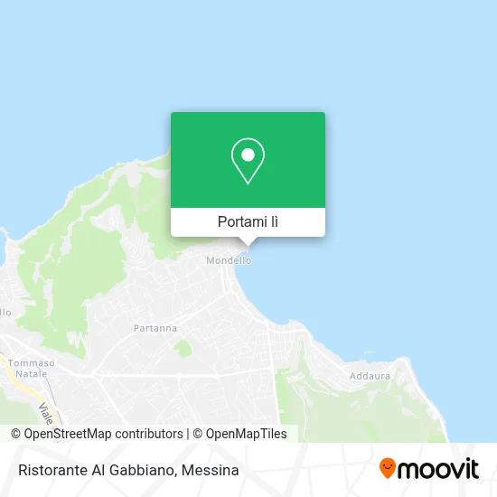 Mappa Ristorante Al Gabbiano