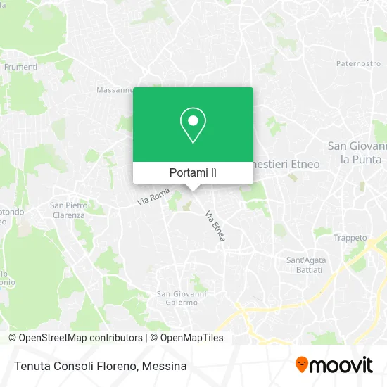 Mappa Tenuta Consoli Floreno