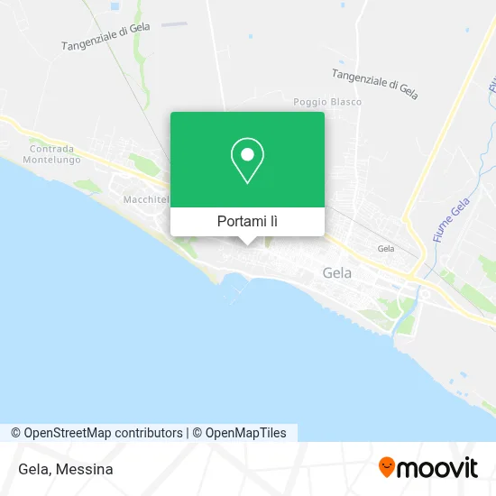 Mappa Gela