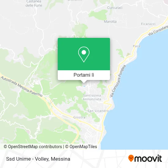Mappa Ssd Unime - Volley