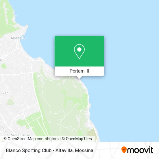 Mappa Blanco Sporting Club - Altavilla