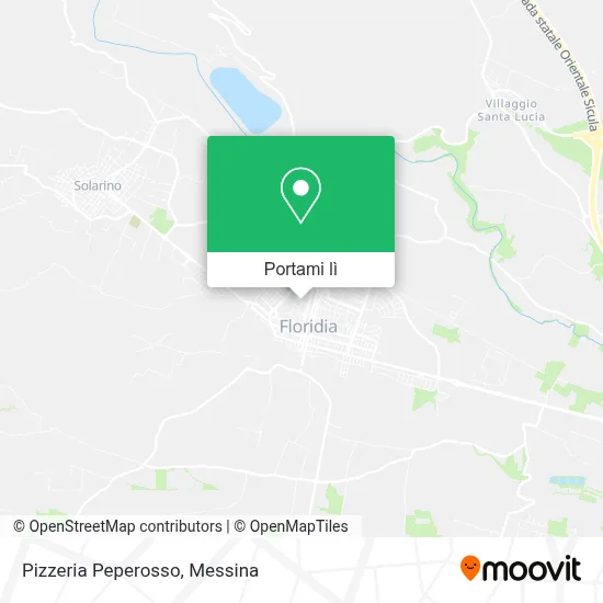 Mappa Pizzeria Peperosso