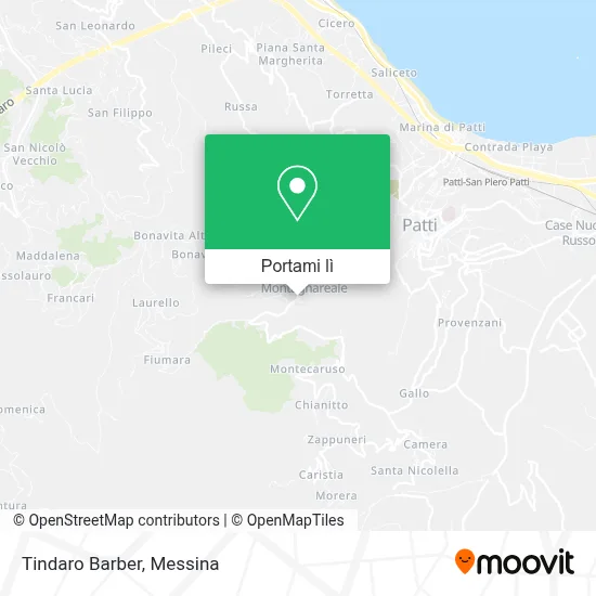 Mappa Tindaro Barber