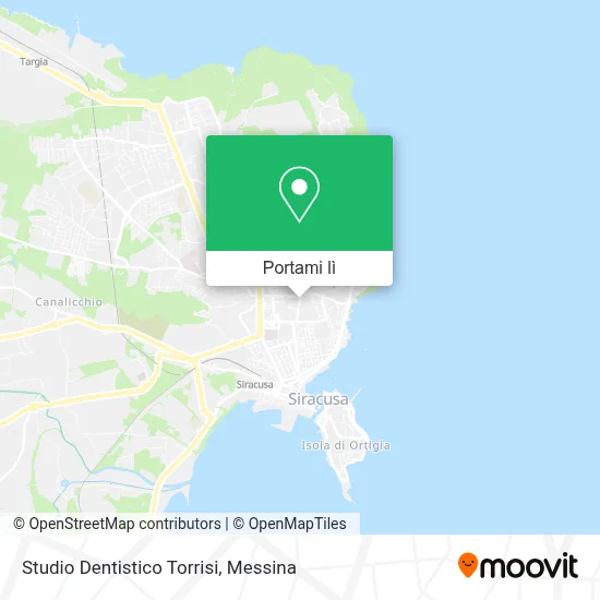 Mappa Studio Dentistico Torrisi